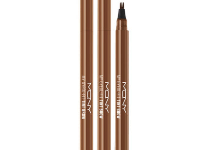 MCQUEEN NEW YORK  MY GEPIT BROW TINT 0.8g, Natural Brown, 2 count