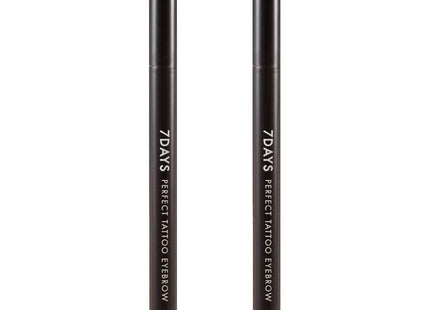 TONYMOLY  7DAYS PERFECT TATTOO EYEBROW TINT 0.4g, 04 DARK BROWN, 2PCS