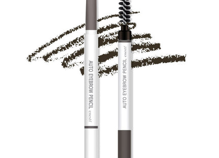 ENESTI  AUTO DUAL PENCIL EYEbrow 0.18g, 04 ASH BROWN, 2 UNITS