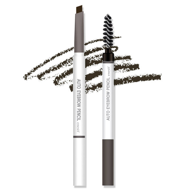 ENESTI  AUTO DUAL PENCIL EYEbrow 0.18g, 04 ASH BROWN, 2 UNITS