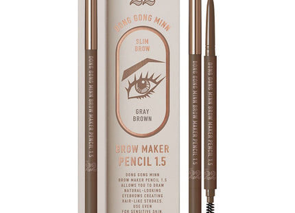 CHOSUNGAH 22 Dong Gong Mi In Brow Maker Pencil 1.5 0.07g, Dark Brown, 1 count