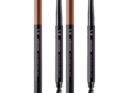 VIDIVICI  Mega Brow Pencil Auto 0.35g Medium Brown 2 Count