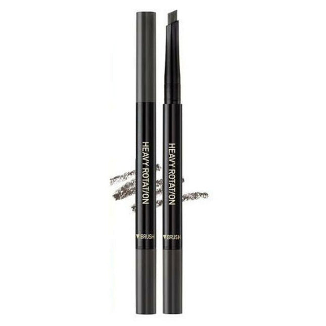 NONE Heavy Rotation Hard Edge Eyebrow Auto Pencil 0.4g, 04 Gray Brown, 1 Count