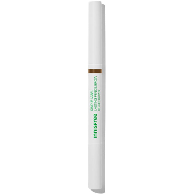 INNISFREE  Simple Label Lasting Pencil Brow 0.15g, No. 3 Light Brown, 1 Count
