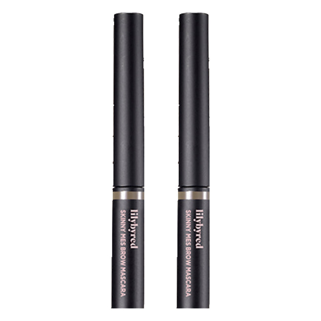 LILYBYRED  Skinny Meshe Brow Mascara 3.5g, Set of 2, 05 Taupe Brown