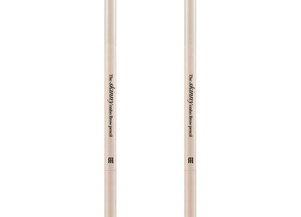 MERZY  The Skinny Emboss Brow Pencil 0.07g, SB3 Ash Brown, 2 Count