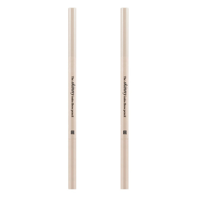 MERZY  The Skinny Emboss Brow Pencil 0.07g, SB3 Ash Brown, 2 Count