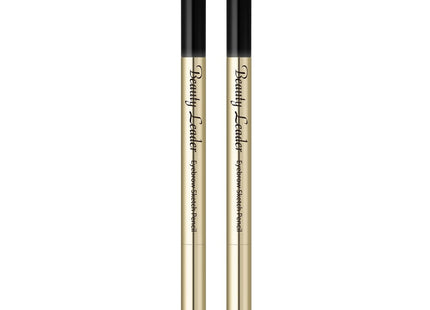 NONE COMPANY Beauty Leader Eyebrow Sketch Pencil, Shade 5 Brown, Pack of 2