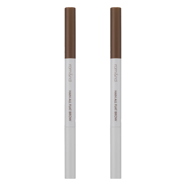 ROM&ND  Han All Flat Brow 0.17g Mild Woody Set of 2