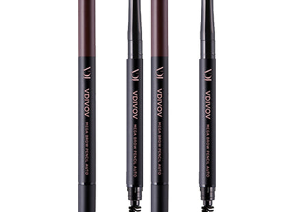 VIDIVICI  Mega Brow Pencil Auto 0.35g, Color No.4 Red Brown, 2 Count