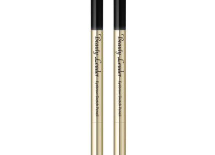 BEAUTYLEADER Beauty Leader Eyebrow Sketch Pencil, No. 3 Smoke Gray, 2 Count