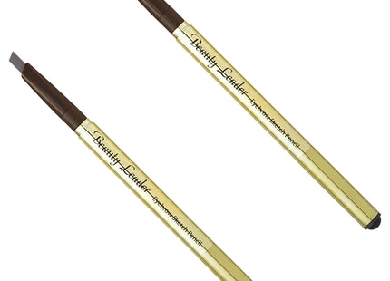 BEAUTY LEADER Eyebrow Sketch Pencil 0.35g, 2 count in Shade 03 Deep Gray