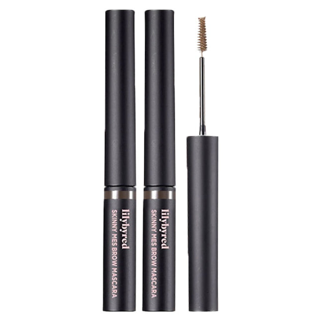 LILYBYRED  Skinny Meshe Brow Mascara 3.5g, 04 Grey Brown, 2 Count