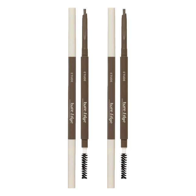 ETUDE  BARE EDGE SLIM BROW 0.1g Dark Brown 2PCS
