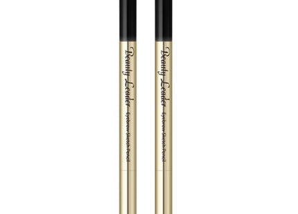 BEAUTY LEADER Eyebrow Sketch Pencil, No. 2 Natural Brown, 2 Count