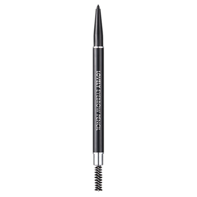 TONYMOLY  Lovely Eyebrow Pencil 0.1g, Shade 1 Black, 1 Piece