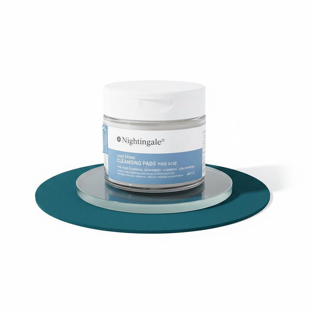 NIGHTINGALE Daily Derma Cleansing Pad Mild Acid 70ea 10ea Free