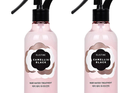 ELASTINE CAMELLIA BLACK HAIR WATER TREATMENT , 240ml, 2 Count