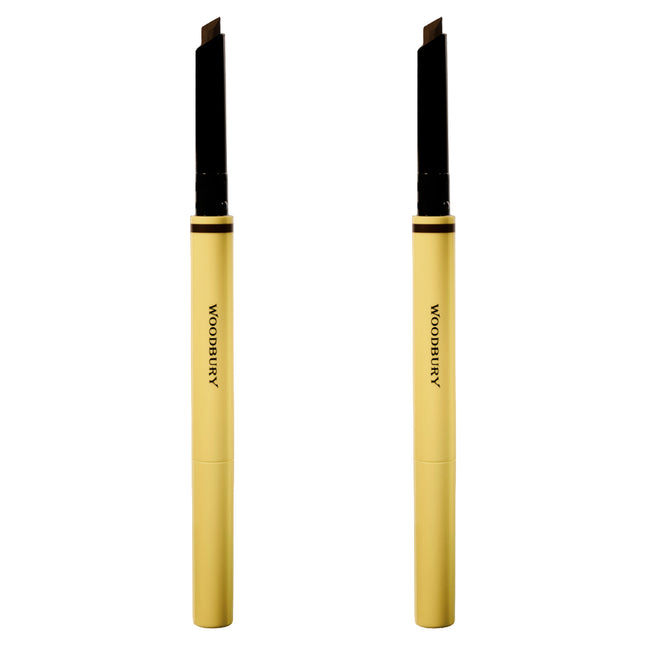 WOODBURY  Pro Auto Brow Pencil 0.33g, Rabbit Smoky, 2 Count