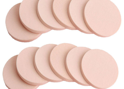 DALMOA  Snug Makeup Puff Round, 12 Count