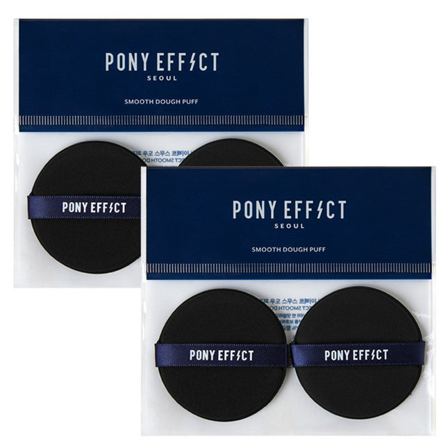 PONY EFFECT  SMOOTH DOUFF PUFF 2p, 2 Count