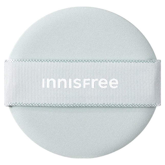 INNISFREE  No-Sebum Powder Cushion Puff Sky Blue, 1 count