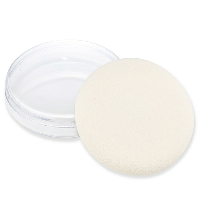 THE FACE SHOP  Daily Beauty Tools Moist Keron Puff 90pi + Case, Mixed Colors, 1 pc