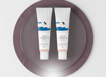 ROUND LAB Birch Juice Moisturizing Tone-Up Sun Cream 50ml 1+1 Special Set
