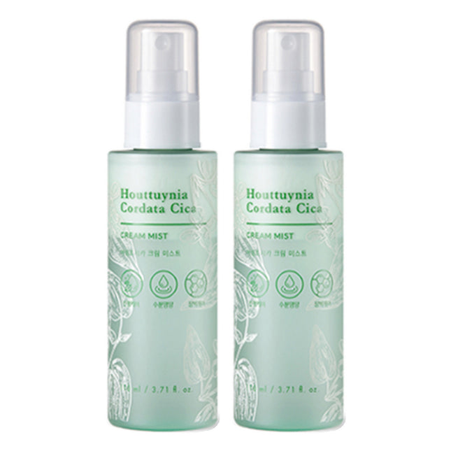 TONYMOLY  Mugwort Cica Cream Mist, 110ml, 2 Count