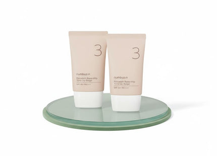NUMBUZIN No 3 Porcelaincelain Tone-up Base SPF50+ PA++++ 35ml + 35ml