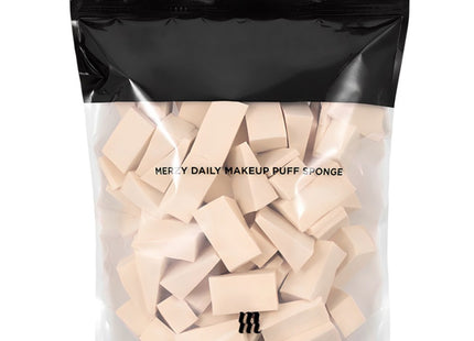 MERZY  Daily Makeup Triangle Puff Sponge 100p, 1 pc
