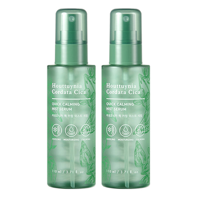 TONYMOLY Wonder Hera-Centella Cica Quick Calming Mist Serum 110ml 2-Pack