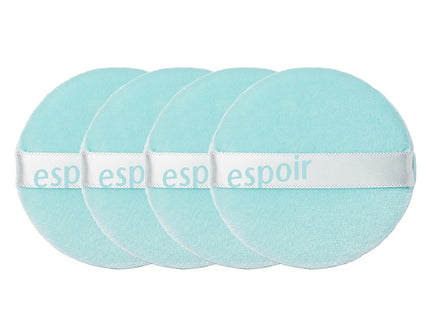 ESPOIR  Fresh Setting Powder Puff 4p Set, Mint, 1 Set
