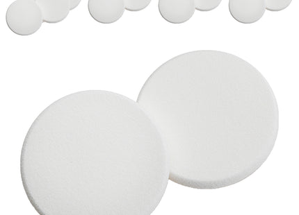THE FACE SHOP  Daily Beauty Tools Close-Fitting NBR Puff Round, 12 Count