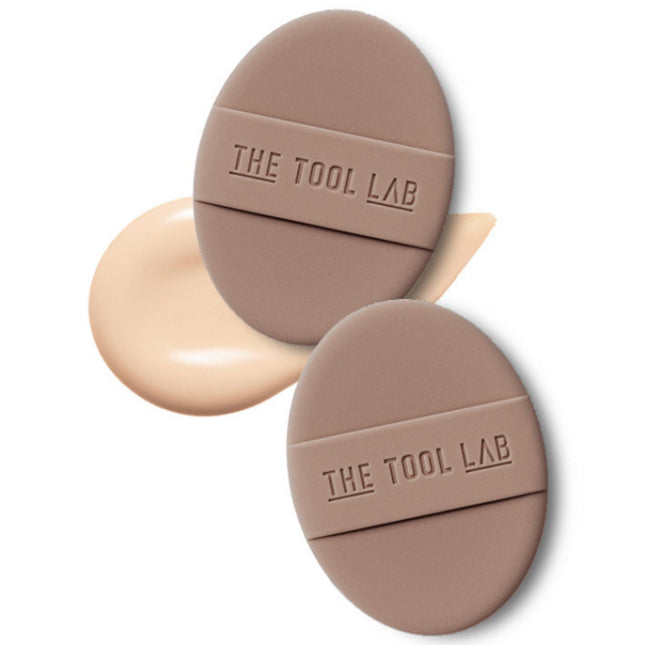 THE TOOLAB  Longlasting Tension Puff Chokchok Regular, Mocha, 2 Count