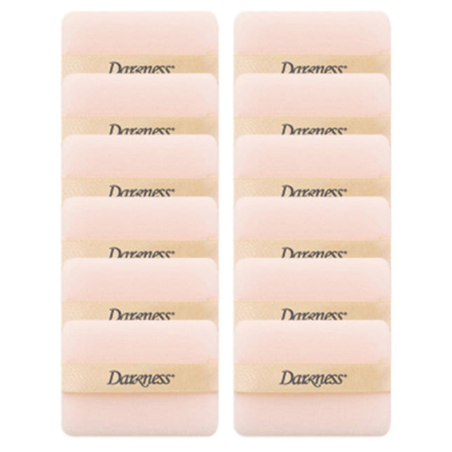 NONE COMPANY Darkness Square Flocking Puffs, Mixed Colors, 12 Count