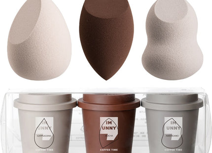 I'MUNI  Makeup Blending Puff Set, Mixed Colors, 1 Set