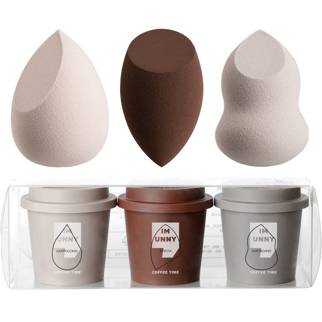 I'MUNI  Makeup Blending Puff Set, Mixed Colors, 1 Set