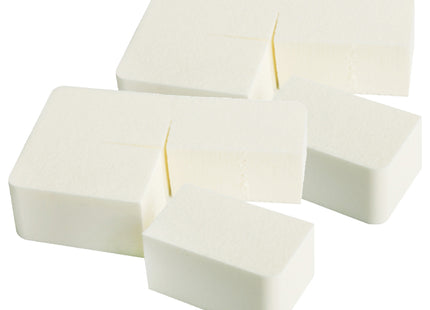 MUSTAEV  Pro Makeup Sponge Block 4P, White, 2 Count