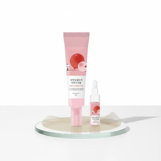 ROUND LAB Dongbaek Deep Collagen Firming Sun Serum 50ml +7ml