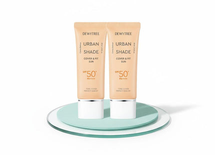 DEWYTREE Urban Shade Cover  Fit Sun SPF50+ PA++++ 40ml Double Set