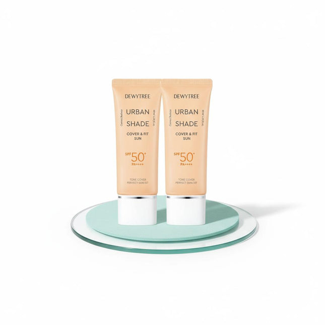 DEWYTREE Urban Shade Cover  Fit Sun SPF50+ PA++++ 40ml Double Set