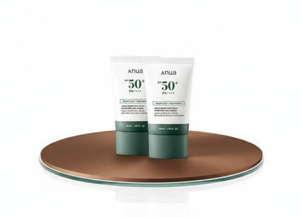 ANUA Heartleaf Silky Moisture Sun Cream 50ml Double Set