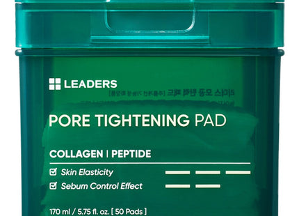 LEADERS  Pore Elasticity Pad 170ml, 50 Count, 1 Each