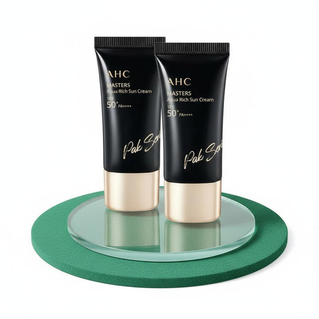 AHC Masters Aquarich Sun Cream 30ml 1+1 Special Set