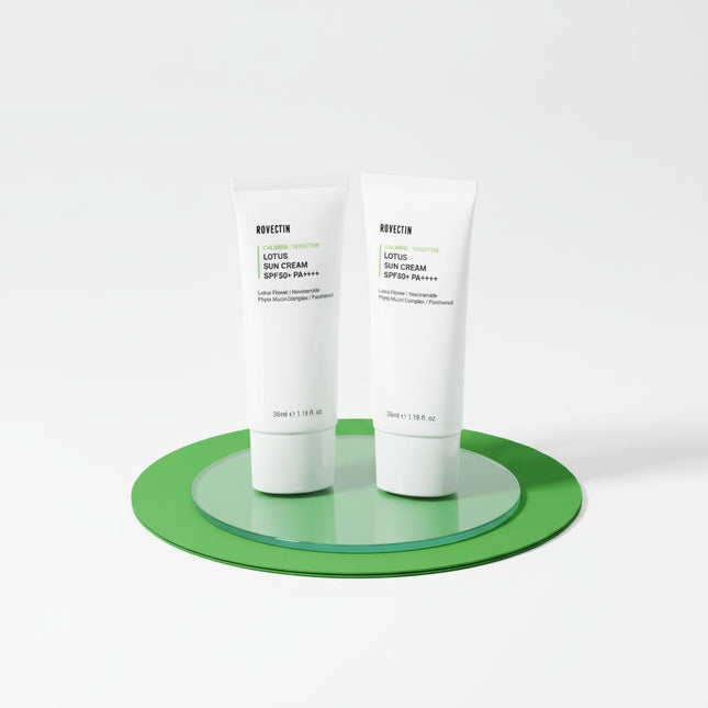 ROVECTIN Calming Lotus Water Sun Cream 35ml