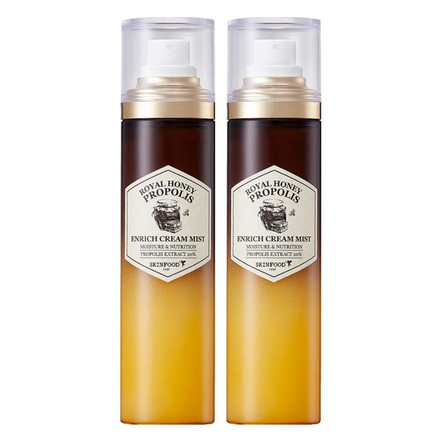SKINFOOD  Royal Honey Propolis Enrich Cream Mist 120ml 2 Pack