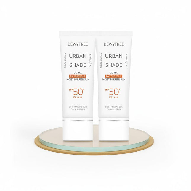 DEWYTREE Urban Shade Derma Panthenol 5 Moisture Barrier Sun 40ml 1+1 Set