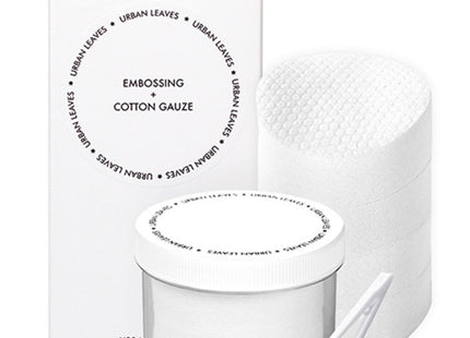 URBANLIVES Embossed Cotton Gauze Skin Fit Pad, 140 count