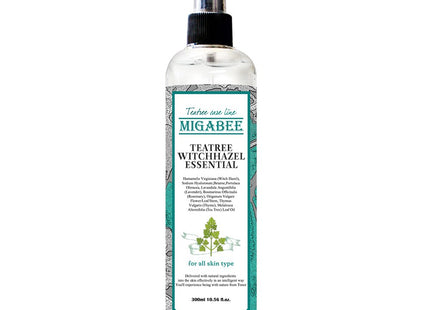 MIGABI Tea Tree Witch Hazel Essential Skin Toner Mist